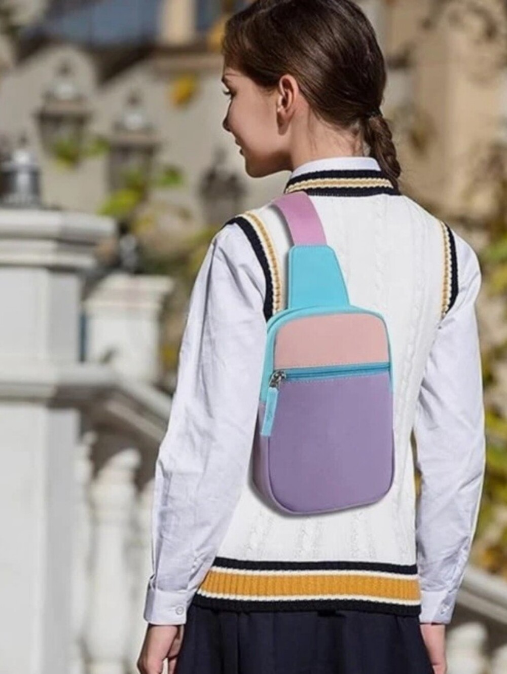 Girl's Crossbody Small Sling Bag Fanny Pack